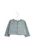 A Blue Cardigans from Marie Chantal in size 6-12M for girl. (Back View)