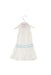 A White Sleeveless Dresses from Nicholas & Bears in size 2T for girl. (Back View)
