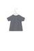 A Navy Short Sleeve T Shirts from Petit Bateau in size 12-18M for girl. (Back View)