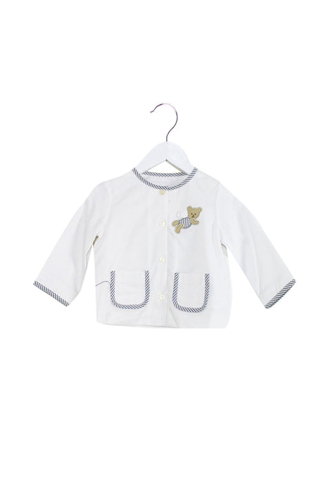 A White Cardigans from Nicholas & Bears in size 6-12M for neutral. (Front View)