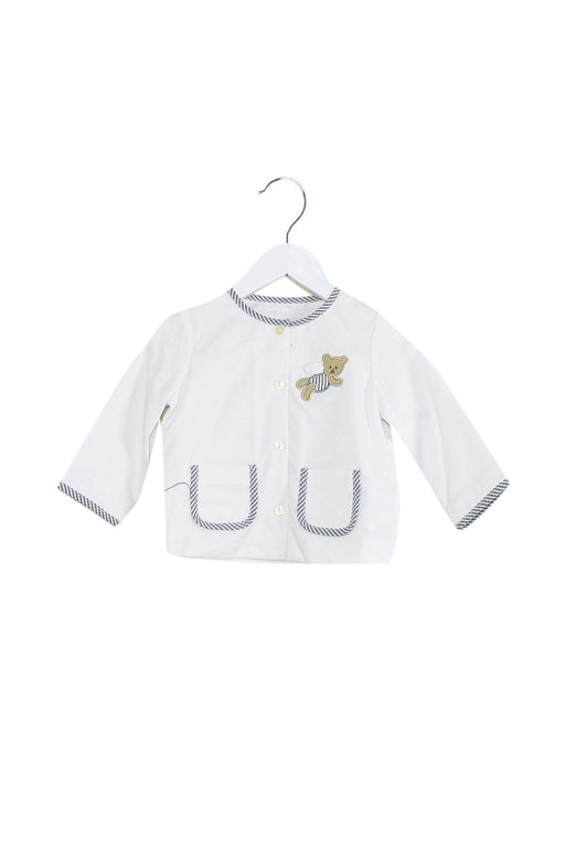 A White Cardigans from Nicholas & Bears in size 6-12M for neutral. (Front View)