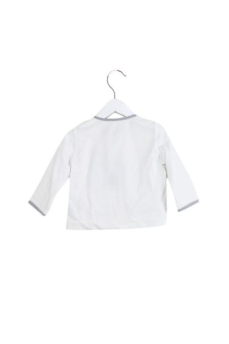 A White Cardigans from Nicholas & Bears in size 6-12M for neutral. (Back View)