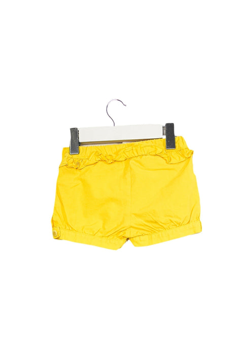 A Yellow Shorts from Il Gufo in size 3-6M for girl. (Back View)