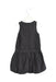 A Grey Sleeveless Dresses from La Compagnie des Petits in size 3T for girl. (Back View)
