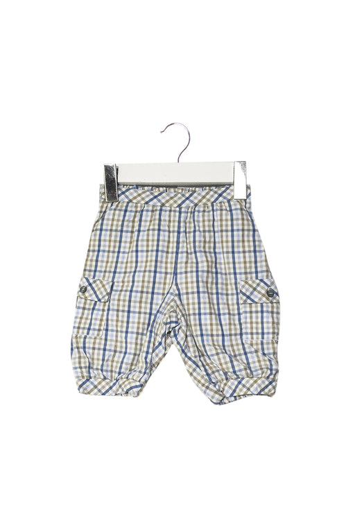 A Blue Casual Pants from Jacadi in size 0-3M for boy. (Front View)