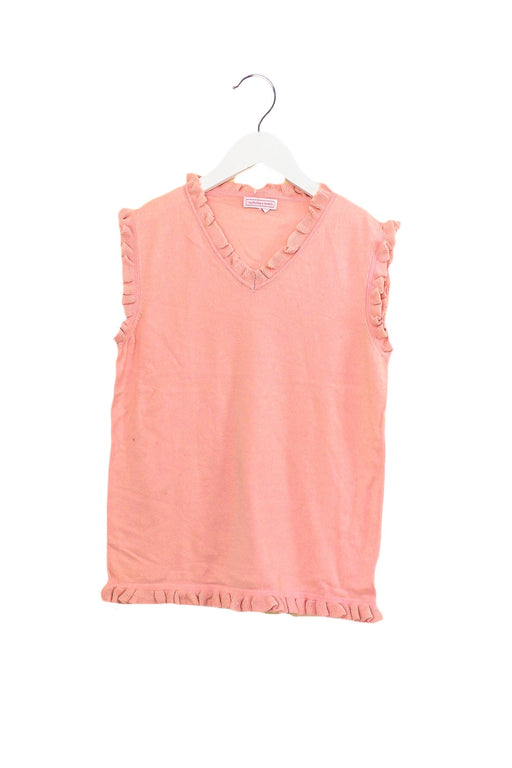 A Pink Sweater Vests from Nicholas & Bears in size 14Y for girl. (Front View)