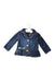 A Blue Lightweight Jackets from Catimini in size 3-6M for girl. (Front View)