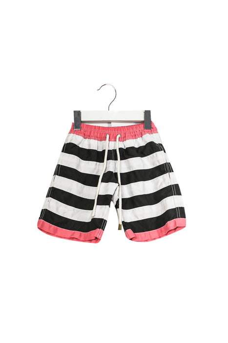 A White Swim Shorts from Kiwi Saint-Tropez in size 6-12M for boy. (Back View)