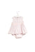 A Blue Dress Sets from Chickeeduck in size 6-12M for girl. (Front View)