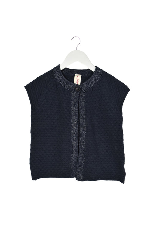 A Navy Cardigans from Juliet & the Band in size 6T for girl. (Front View)