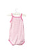 A Pink Long Sleeve Bodysuits from Petit Bateau in size 3-6M for girl. (Back View)