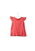 A Red Sleeveless Tops from Ralph Lauren in size 6-12M for girl. (Front View)