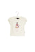 A White Short Sleeve T Shirts from Paul Smith in size 3-6M for girl. (Front View)