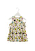A White Sleeveless Dresses from Jacadi in size 6-12M for girl. (Back View)