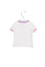 A White Short Sleeve Polos from Nicholas & Bears in size 6-12M for girl. (Back View)