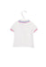 A White Short Sleeve Polos from Nicholas & Bears in size 6-12M for girl. (Back View)