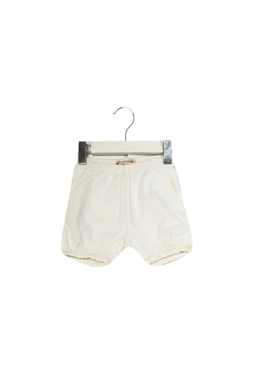 A White Shorts from Bonpoint in size 0-3M for girl. (Front View)