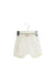 A White Shorts from Bonpoint in size 0-3M for girl. (Front View)