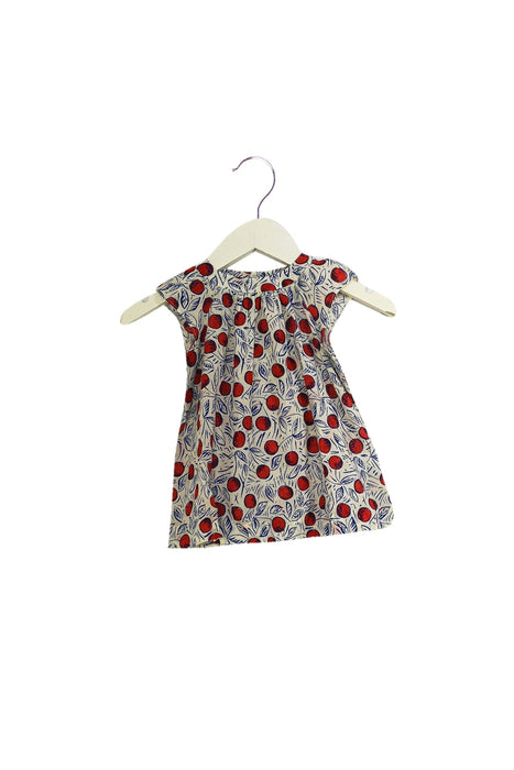 A Multicolour Short Sleeve Dresses from Bonpoint in size 3-6M for girl. (Back View)