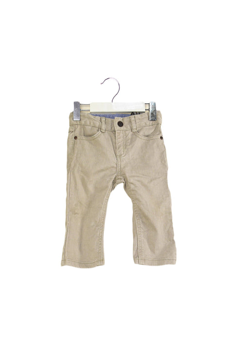 A Beige Casual Pants from Jacadi in size 6-12M for boy. (Front View)