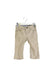 A Beige Casual Pants from Jacadi in size 6-12M for boy. (Front View)