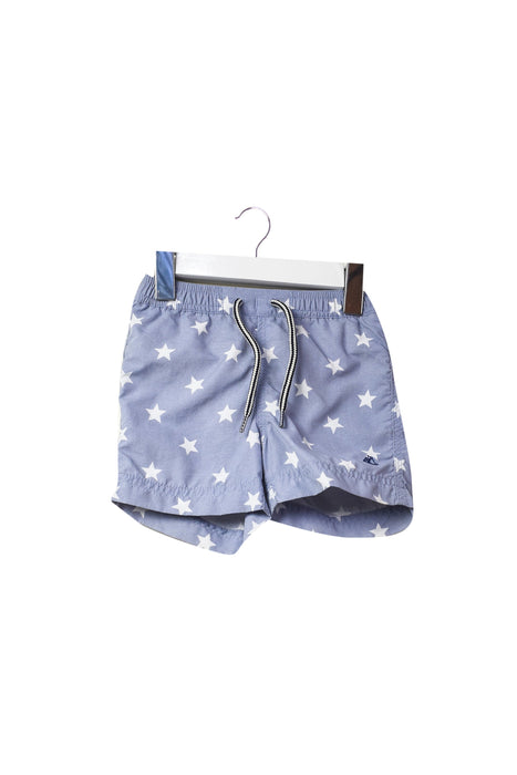 A Blue Swim Shorts from Petit Bateau in size 3-6M for boy. (Front View)