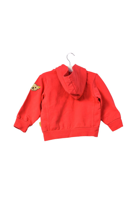 A Pink Lightweight Jackets from Steiff in size 0-3M for girl. (Back View)