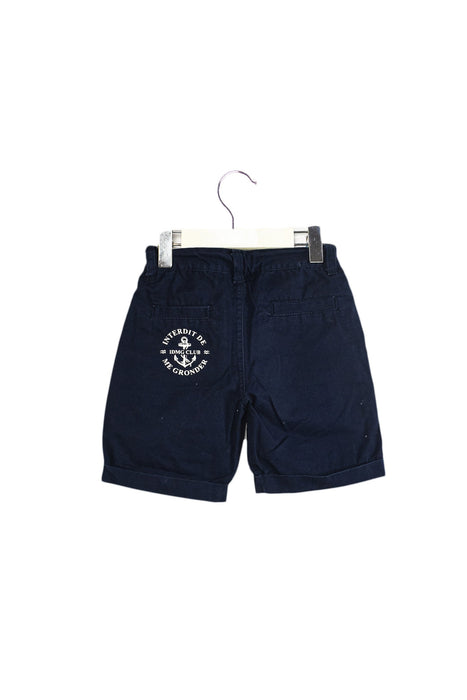 A Navy Shorts from Interdit de me Gronder in size 2T for boy. (Back View)