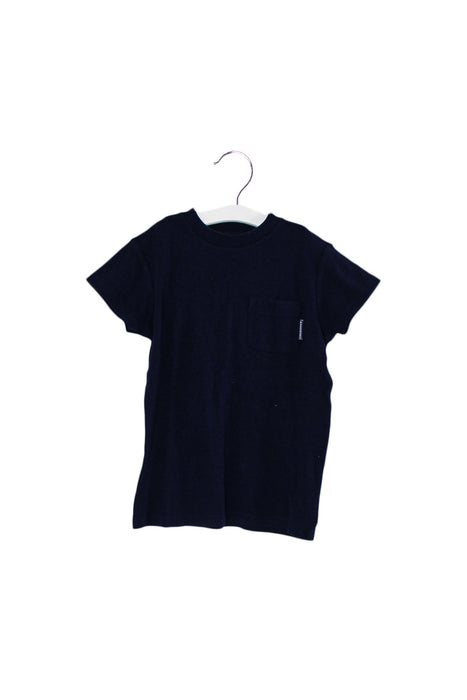 A Navy Short Sleeve T Shirts from Chickeeduck in size 10Y for boy. (Front View)