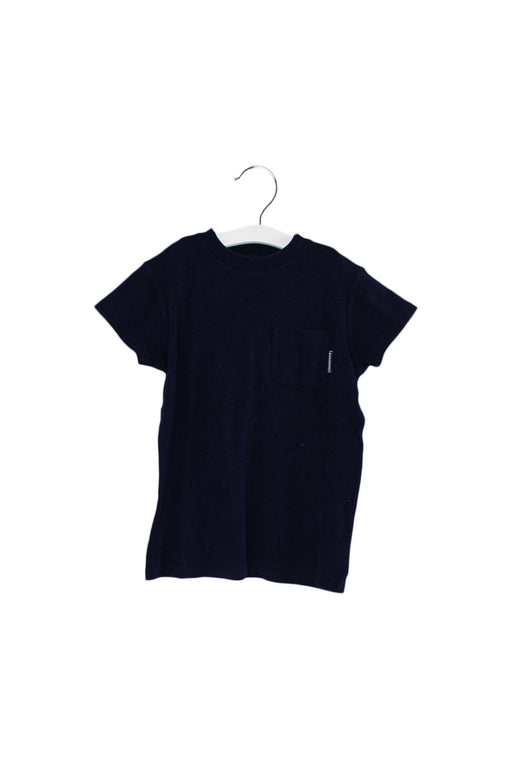 A Navy Short Sleeve T Shirts from Chickeeduck in size 10Y for boy. (Front View)