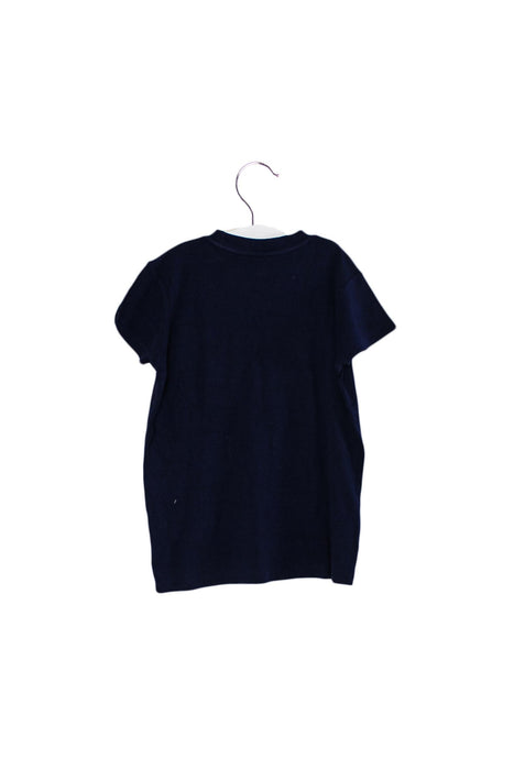 A Navy Short Sleeve T Shirts from Chickeeduck in size 10Y for boy. (Back View)
