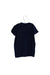 A Navy Short Sleeve T Shirts from Chickeeduck in size 10Y for boy. (Back View)