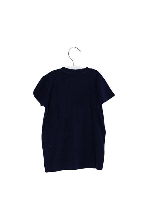 A Navy Short Sleeve T Shirts from Chickeeduck in size 10Y for boy. (Front View)