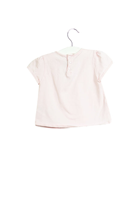 A Pink Short Sleeve T Shirts from Givenchy in size 12-18M for girl. (Front View)
