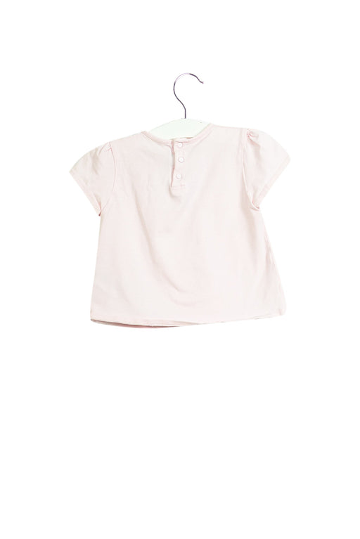 A Pink Short Sleeve T Shirts from Givenchy in size 12-18M for girl. (Front View)