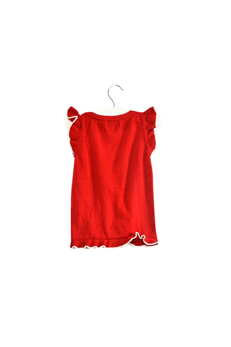 A Red Sleeveless Tops from Nicholas & Bears in size 2T for girl. (Back View)