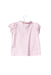 A Pink Short Sleeve Tops from Jacadi in size 6-12M for girl. (Back View)