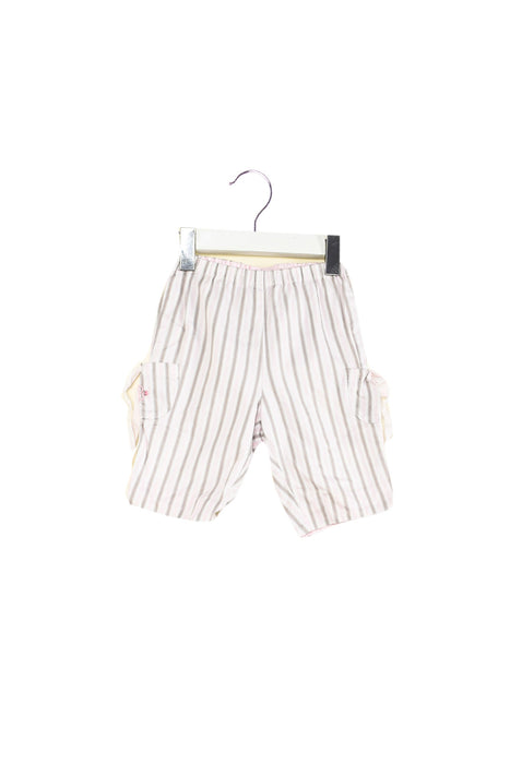 A Pink Casual Pants from Jacadi in size 0-3M for girl. (Front View)