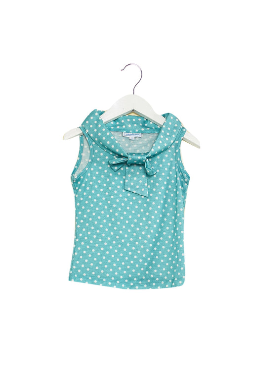 A Teal Sleeveless Tops from Nicholas & Bears in size 3T for girl. (Front View)
