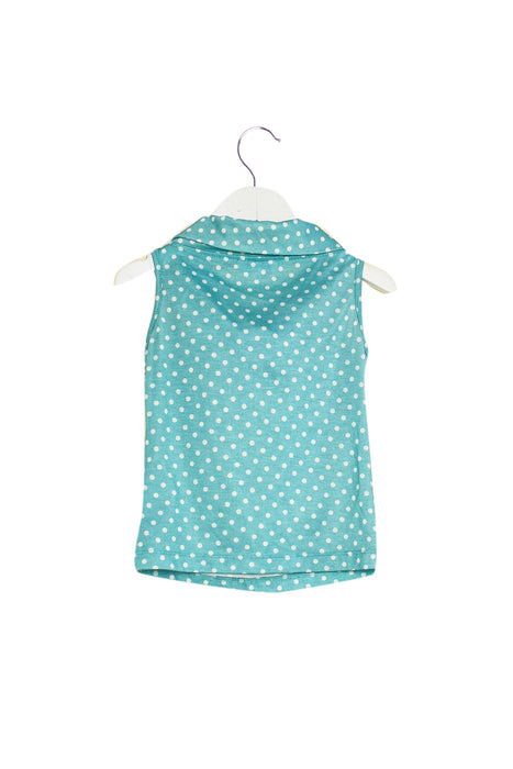 A Teal Sleeveless Tops from Nicholas & Bears in size 3T for girl. (Back View)