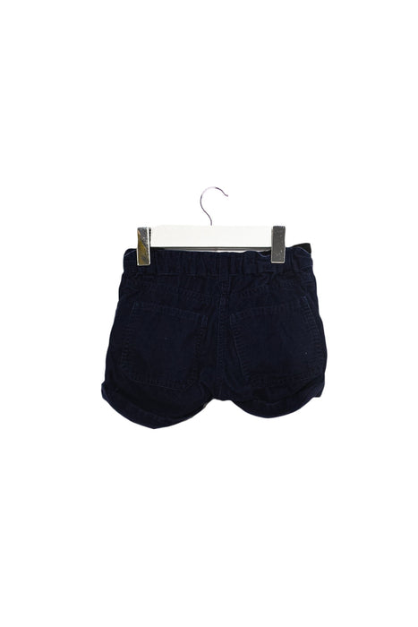 A Navy Shorts from Bonpoint in size 4T for girl. (Back View)