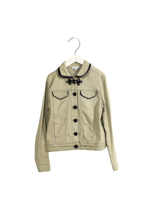 A Grey Lightweight Jackets from Little Marc Jacobs in size 8Y for girl. (Front View)