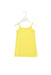 A Yellow Sleeveless Tops from Chloe in size 2T for girl. (Front View)