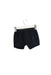 A Navy Shorts from Petit Bateau in size 3-6M for girl. (Back View)