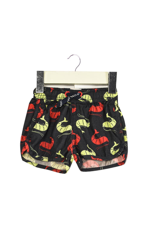 A Black Swim Shorts from Seed in size 3-6M for boy. (Front View)