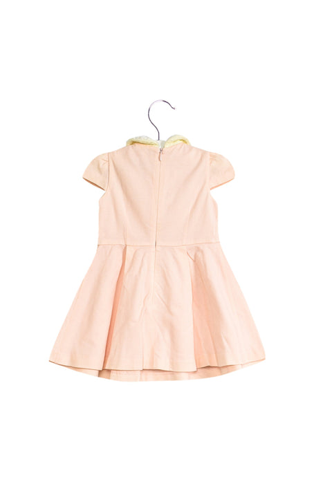 A Pink Short Sleeve Dresses from Nicholas & Bears in size 6-12M for girl. (Back View)
