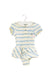 A White Short Sleeve Dresses from Nicholas & Bears in size 3-6M for girl. (Back View)