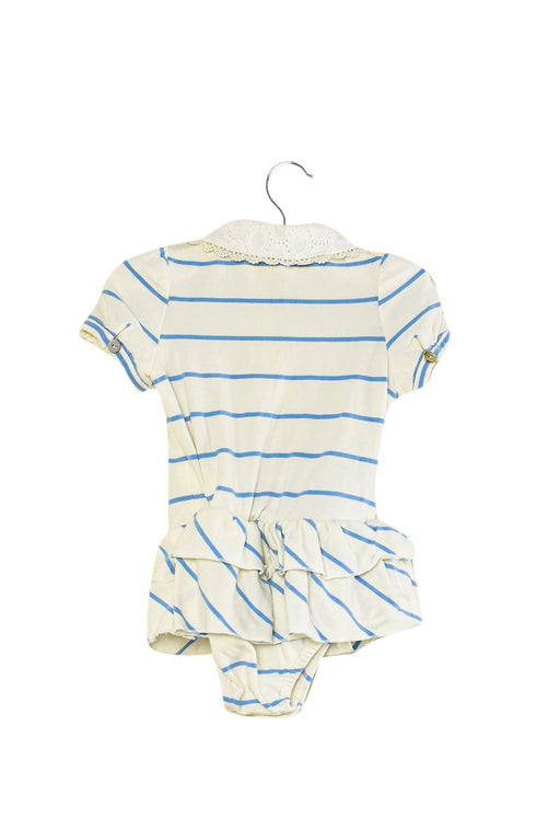 A White Short Sleeve Dresses from Nicholas & Bears in size 3-6M for girl. (Front View)