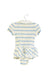 A White Short Sleeve Dresses from Nicholas & Bears in size 3-6M for girl. (Back View)