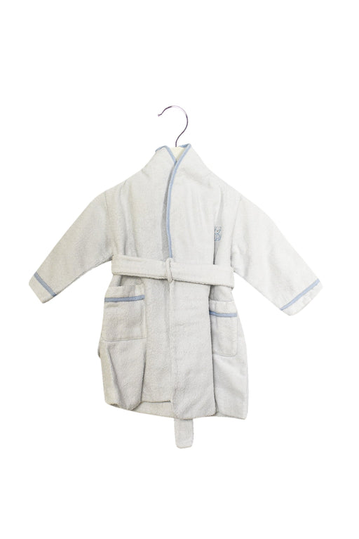 A White Cover Ups from Nicholas & Bears in size 6-12M for boy. (Front View)
